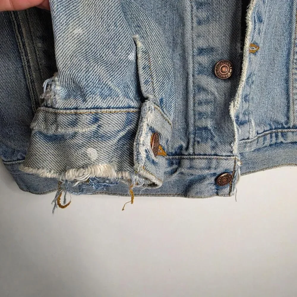 1980's vintage Levi-s Men's Blue Jacket